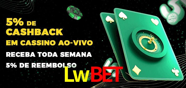 Promoções do cassino ao Vivo Lwbet